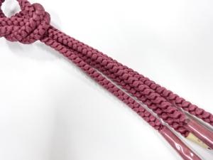 未使用品　正絹　手組帯締め